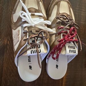 Miu Miu White Sneakers